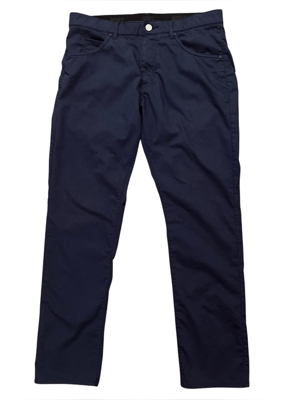 Nike Golf Pants Mens 30x30 Dri-Fit 5-Pockets Slim Fit Performance Stretch Blue